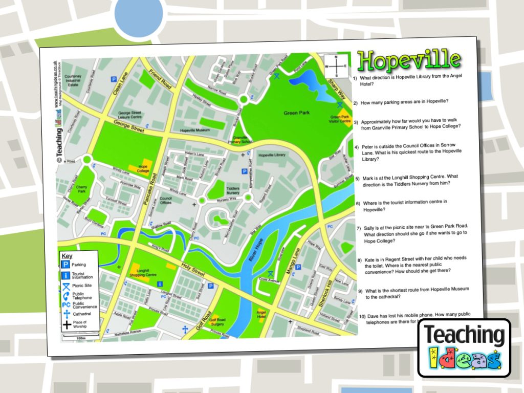 Maps Teaching Ideas Resource 1024x768 