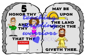 September Week 3: I should honor my parents.