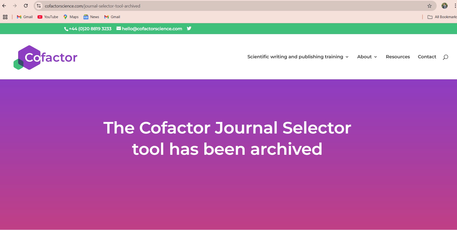 Cofactor Journal Selector-teachjourney
