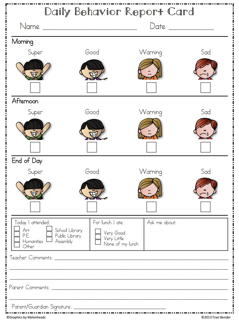 These free behavior charts for kindergarten kids help children see their progress, making it easy for parents and teachers to encourage positive behavior. Tracking Behavior Management Visual Printable Teach Junkie