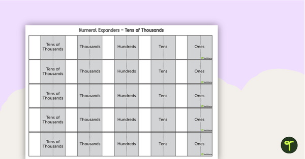 Both the main temple … Numeral Expander Tens Of Thousands Teaching Resource Teach Starter