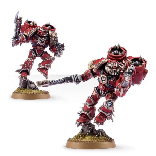 Warhammer 40K - Chaos Space Marines Raptors Campione Con Spada - Pezzi Non Assemblaggiati - Foto 2