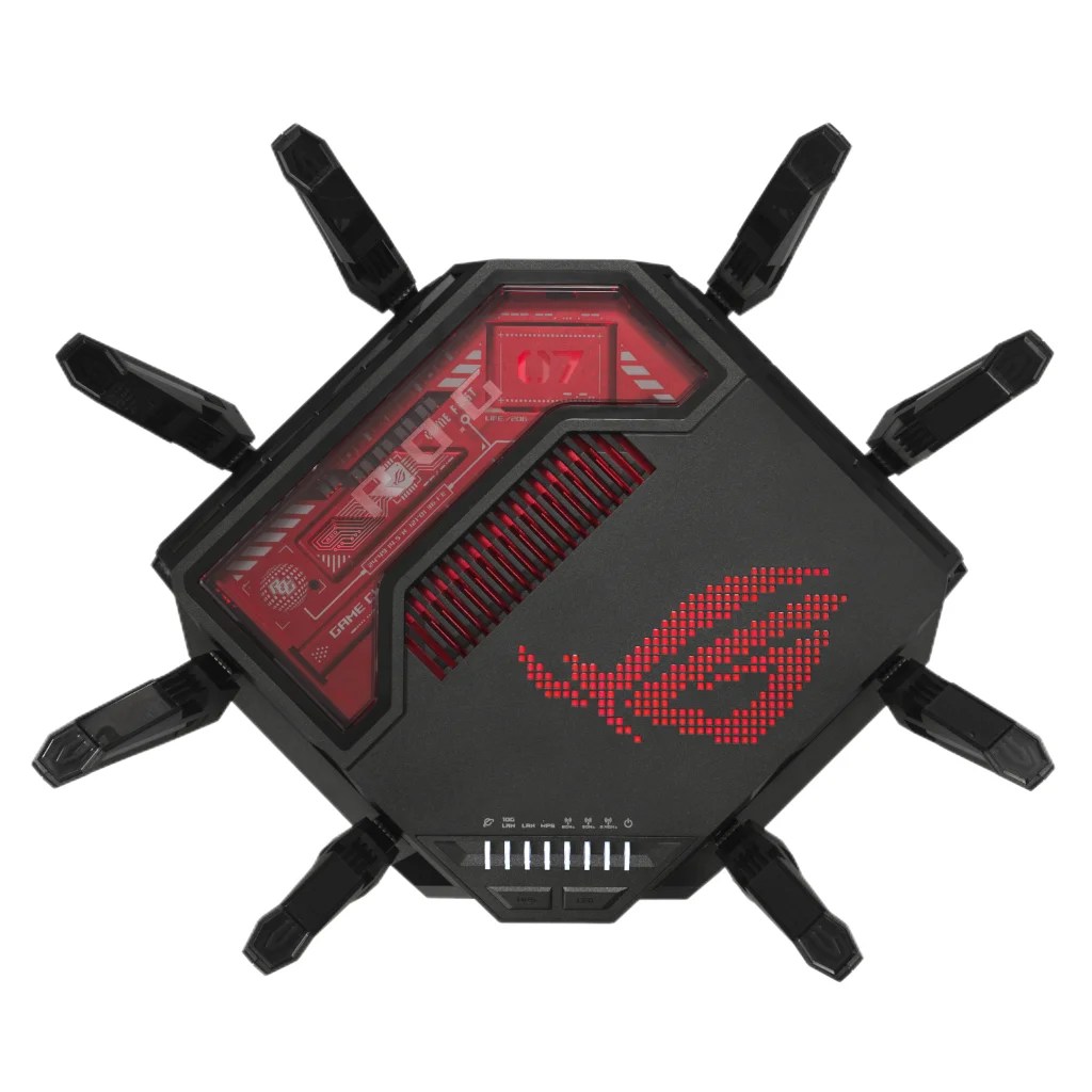 ASUS ROG Rapture BE19000 Wi-Fi 7 Tri-Band Gaming Router with Dual 10G Ports - Image 2