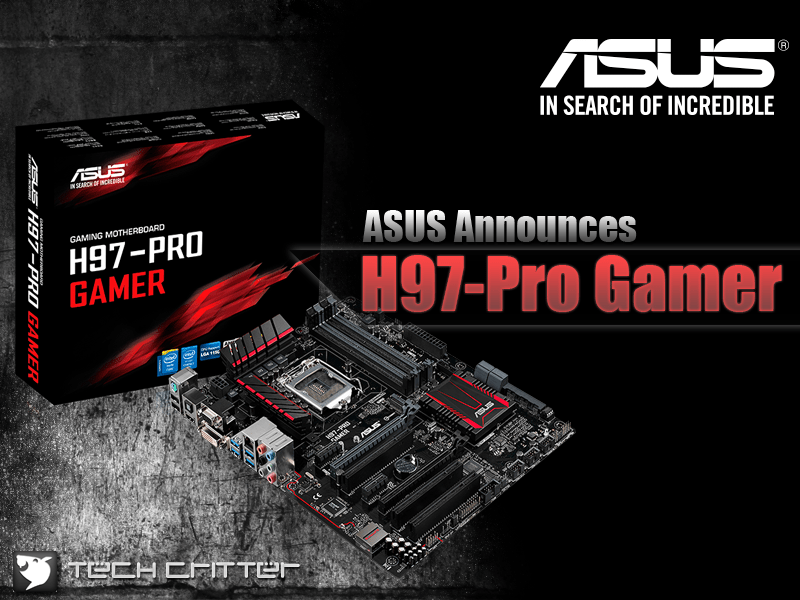 Asus Announces H97 Pro Gamer Gaming Motherboard