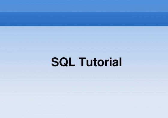 Tutorialspoint Sql