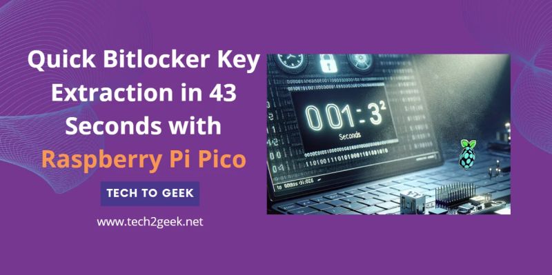 2025 Windows Bitlocker Can Be Broken In 43 Seconds On An Old Pc Using A Simple Raspberry Pi Pico - City Image Collection - Full HD Quality