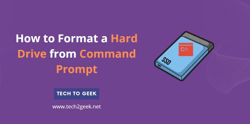 How To Format A Hard Drive Using The Command Prompt Luala Guide - Premium Abstract Picture - Ultra HD
