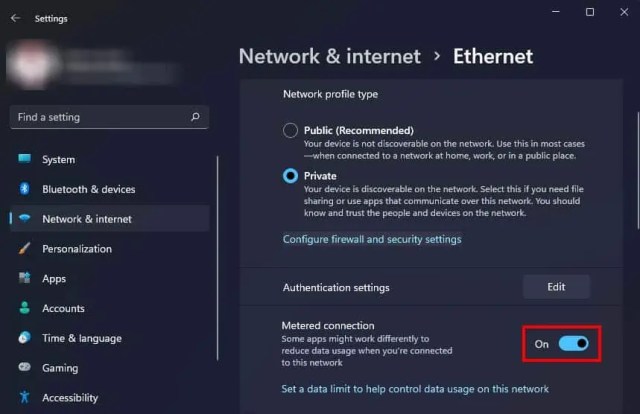 metered-connection-on