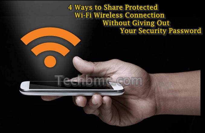 Share WiFi Wireless Connection Without Security Password