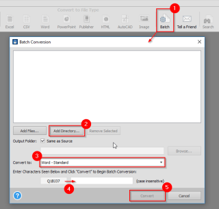 Convert Multiple PDFs to Word Convert Multiple PDFs to Word