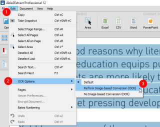 Image-based Conversion OCR Image-based Conversion OCR