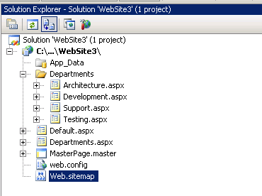 Using The ASP NET SiteMapPath Control TechBubbles Solution 