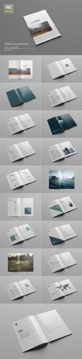 38 Pages Company Profile Template Techclient