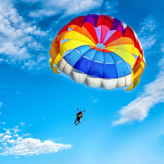 Parachutes don't save people who fall out of airplanes