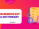 Python Remove Key From A Dictionary