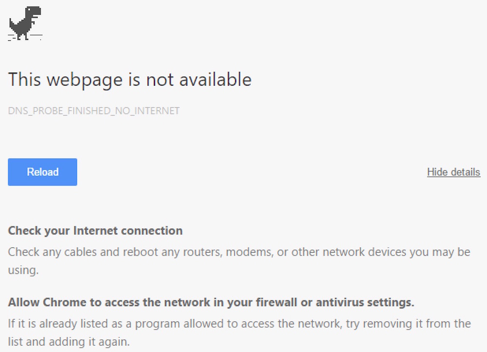 DNS Probe Finished No Internet How To Fix