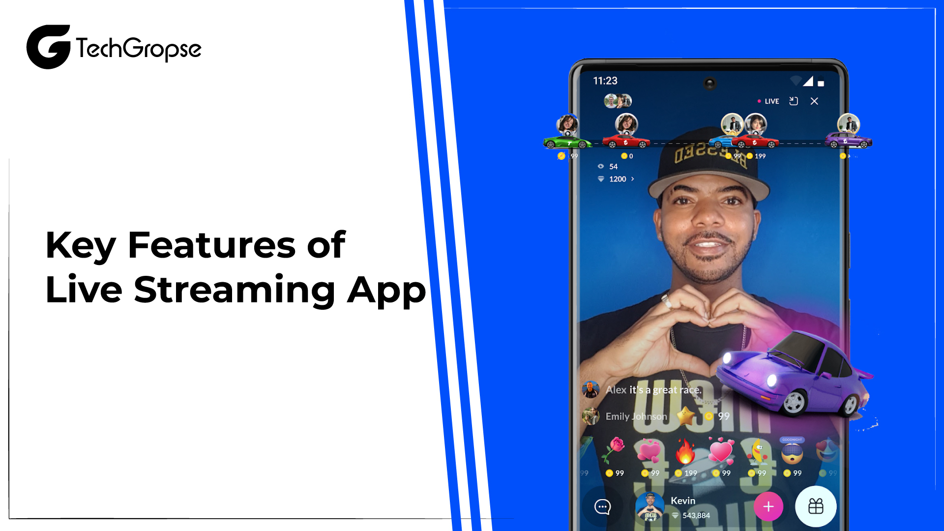 How to build a live streaming app like tango