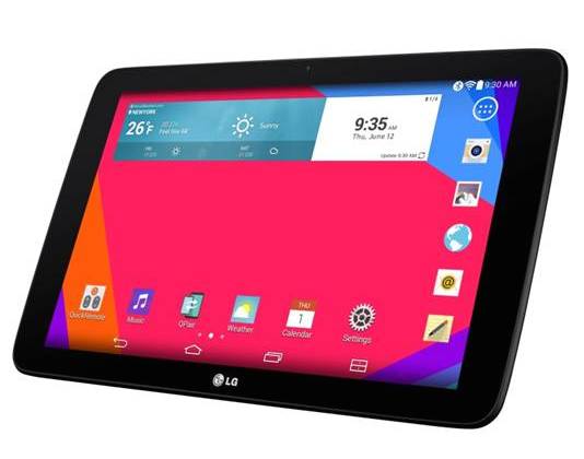 lg g pad x 8 0 water damage indicator