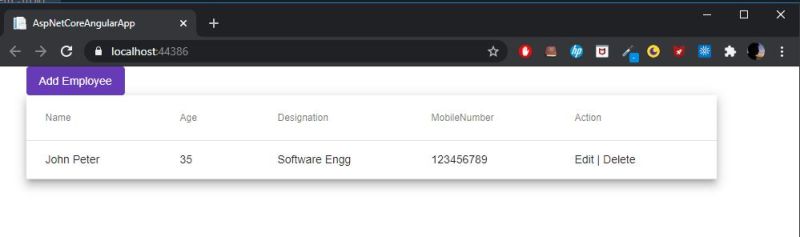 Build A Simple Asp Net Core Angular Crud Application Part 2 - Best City Photos in Mobile
