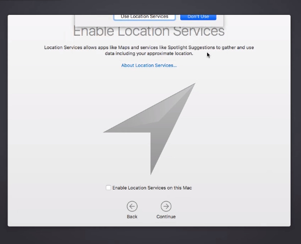First macOS Sierra Boot 6