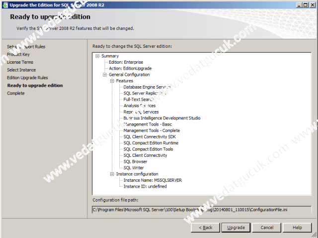 Microsoft SQL Server 2008 R2 Version Upgrade
