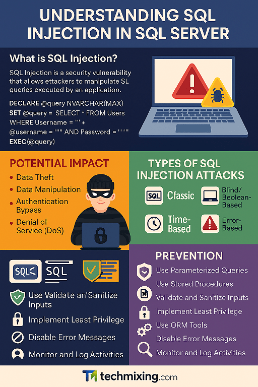 Sql Injection In Sql Server