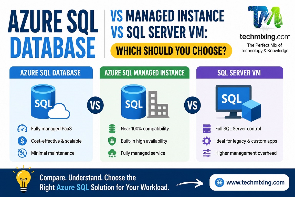 Azure Sql Database Vs Managed Instance Vs Sql Server Vm Which Should You Choose
