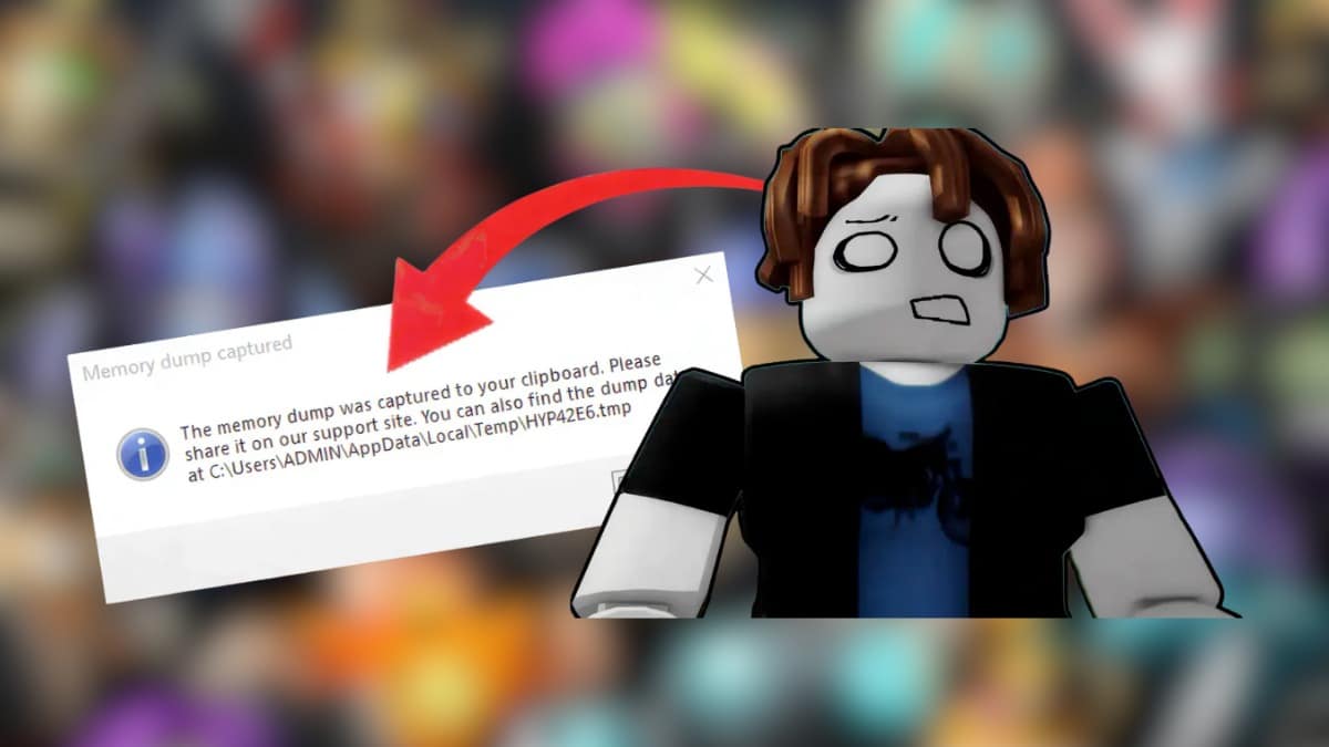 How To Fix Roblox Memory Dump Error 8 Working Fixes Tech Nerdiness How To Fix Roblox Memory Dump Error 