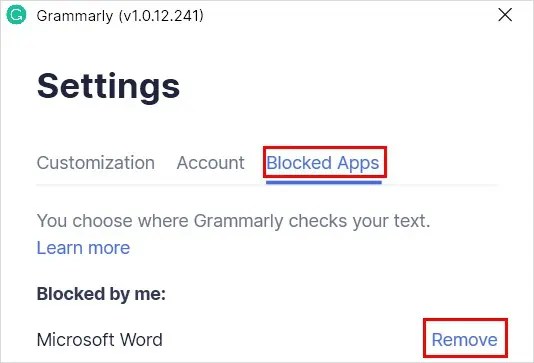 9 Ways To Fix Grammarly Not Working In Word (6) 9 Ways To Fix Grammarly Not Working In Word (6)