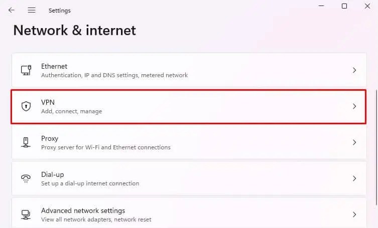 VPN が Windows で機能しない場合それを修正する11の方法 (34) VPN が Windows で機能しない場合それを修正する11の方法 (34)