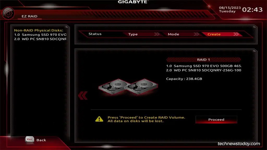 How To Configure RAID On Gigabyte Motherboard (18) How To Configure RAID On Gigabyte Motherboard (18)