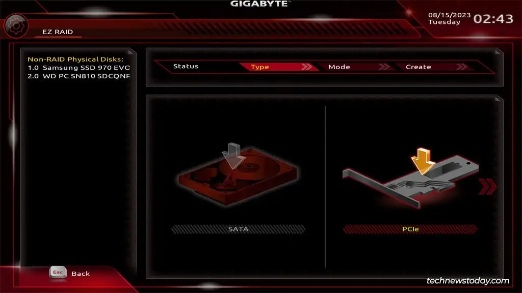 How To Configure RAID On Gigabyte Motherboard (16) How To Configure RAID On Gigabyte Motherboard (16)