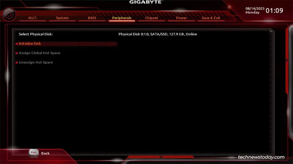 How To Configure RAID On Gigabyte Motherboard (10) How To Configure RAID On Gigabyte Motherboard (10)