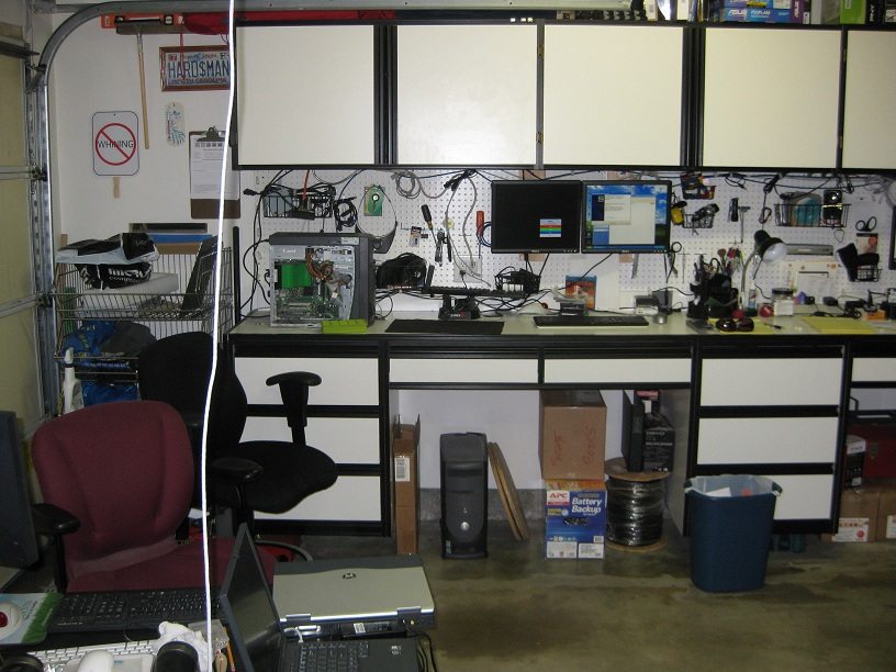 Technology is helpful until it fails. IT WORLD: A Peek At Other Computer Technicians Workbenches