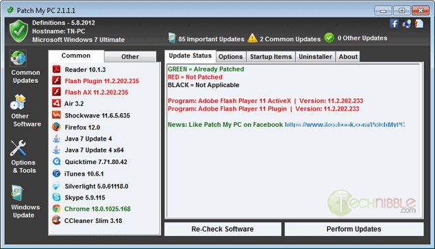 Patch My Pc Scan For Outdated Software Automatically Teck In - Space Photos - Incredible Retina Collection