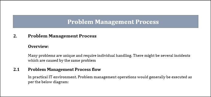 Problem Management Templates Bundle Techno Pm Project Management
