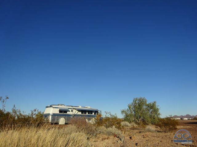 Our nice 'remote' area all to ourselves... for a couple nights anyway.