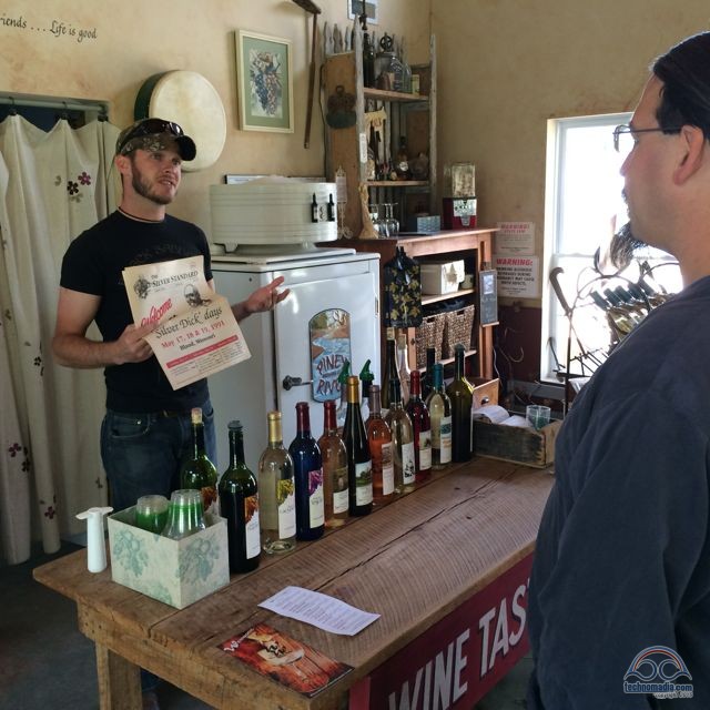 Wine tasting (umm.. yes, at 10:30am)