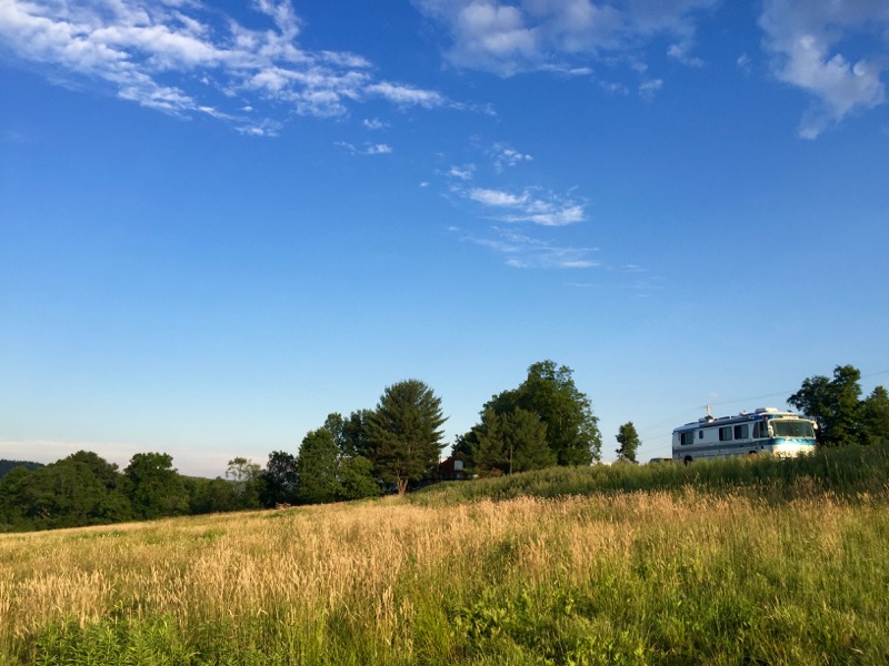 This field is lovely during the day.. but imagine it covered with flickering fireflies at night!