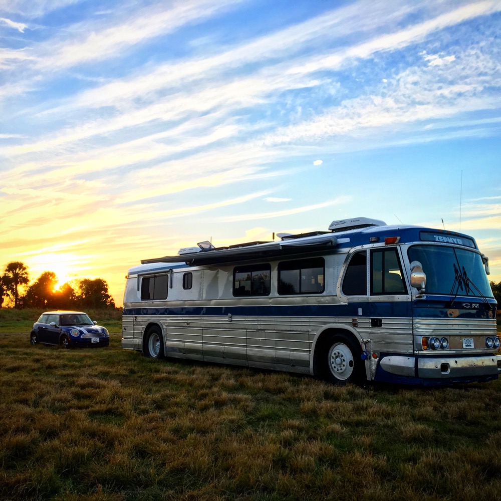 Our bus is a beauty - but we're not up for another renovation.