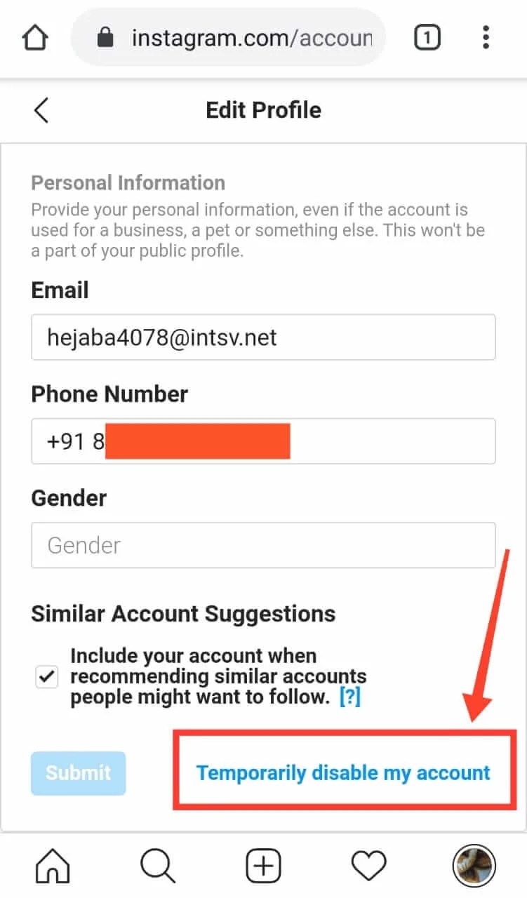 Once you know the aspects to consider before deactivating your instagram account, follow these steps to temporarily deactivate it: How To Deactivate Instagram Account Permanently ...