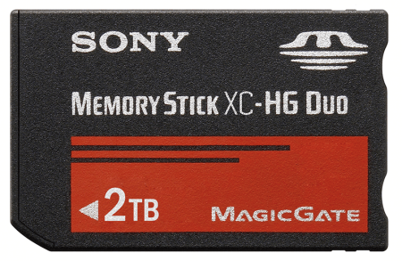 Sony sony memory stick pro duo mark 2 4gb, memory stick pro duo memory. 2 Terabyte Memory Sticks Coming: Science Fiction in the News