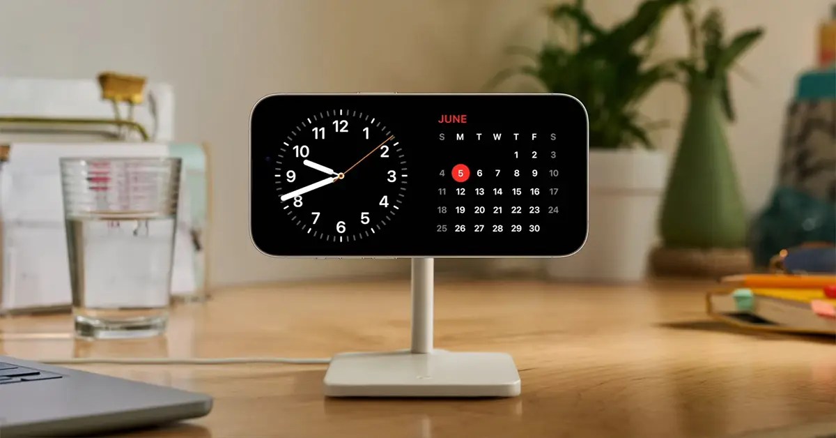 iOS 17 StandBy iPhone