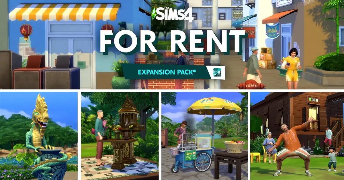 The Sims 4 For Rent Expansion Pack