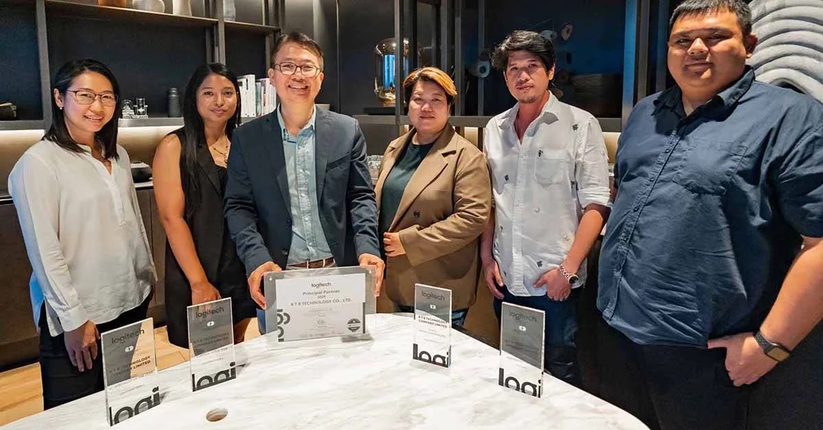 อาร์ทีบีฯ คว้า 5 รางวัลใหญ่จาก Logitech ยืนยันผู้นำตลาดวิดีโอคอนเฟอเรนซ์