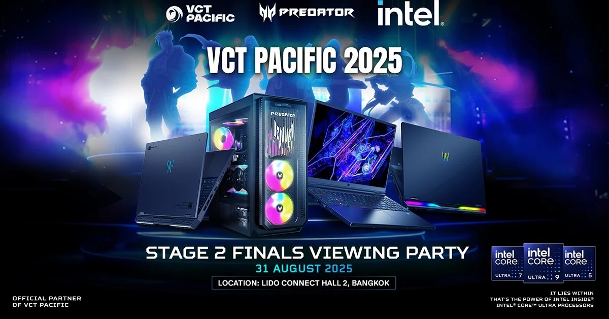 Predator Intel VALORANT VCT 2025