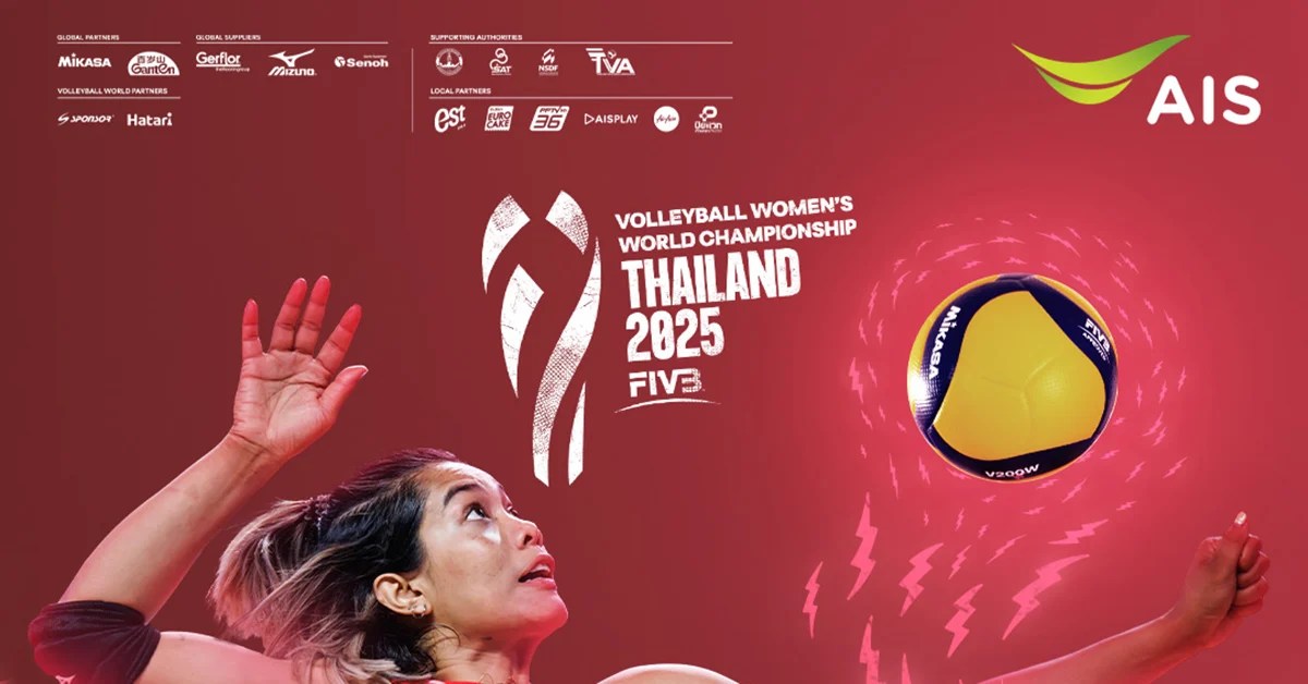 AIS PLAY ยิงสด วอลเลย์บอลหญิงชิงแชมป์โลก 2025 เอ็กซ์คลูซีฟครบ 64 แมตช์