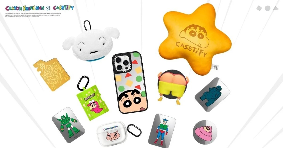 Crayon Shinchan x CASETiFY
