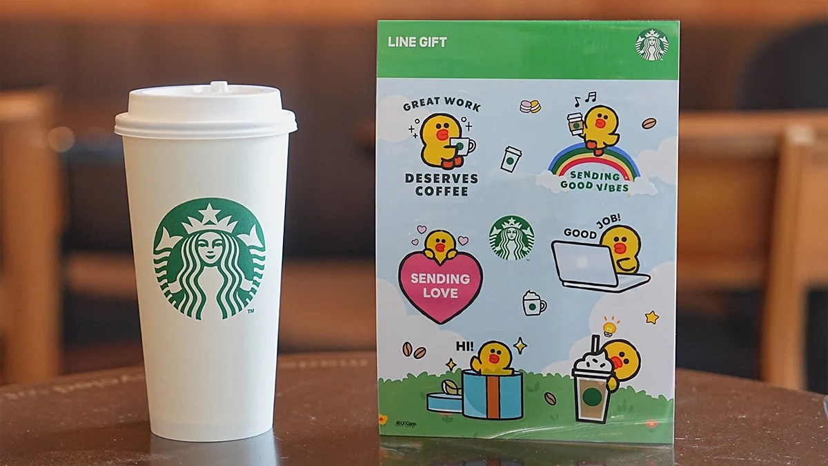 LINE GIFT จับมือ Starbucks เปิดแคมเปญส่งของขวัญสุดพิเศษ