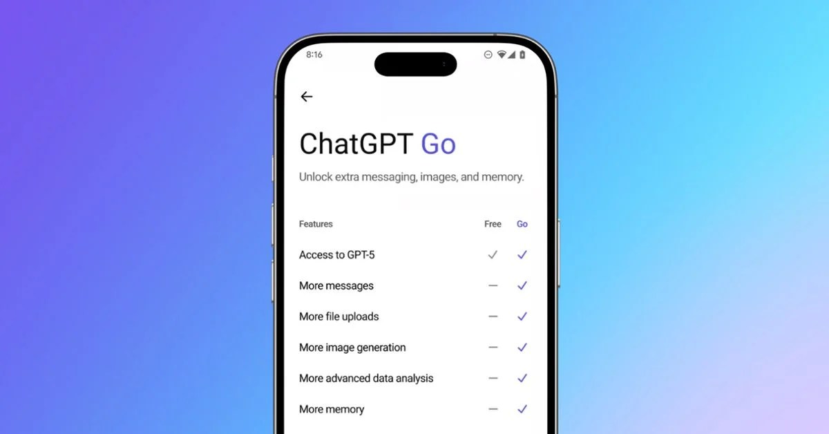 ChatGPT Go ราคา